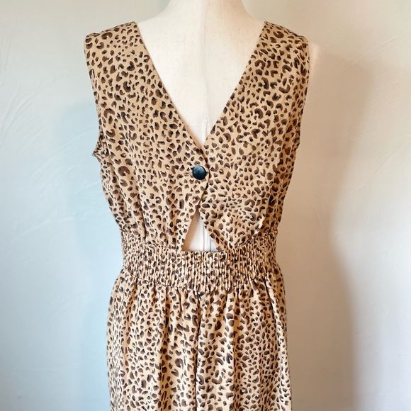 Vintage Leopard Print Romper - Picture 6 of 10